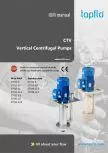 Vertikal pump modell CTV
